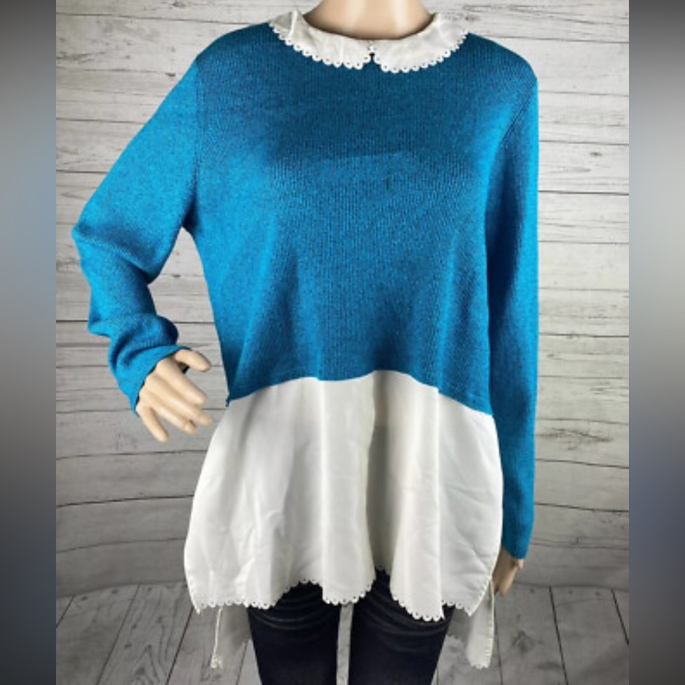 Elle Fauxe Layer Sweater